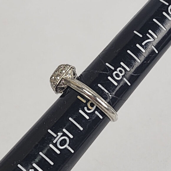 Tacori Z 925 Faux Diamond Ring Size 9 - Picture 9 of 9